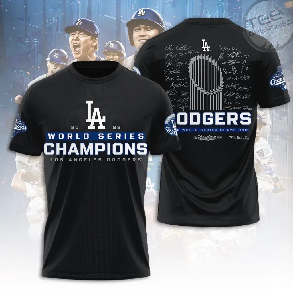 Best sellers Los Angeles Dodgers World Series T shirt 03