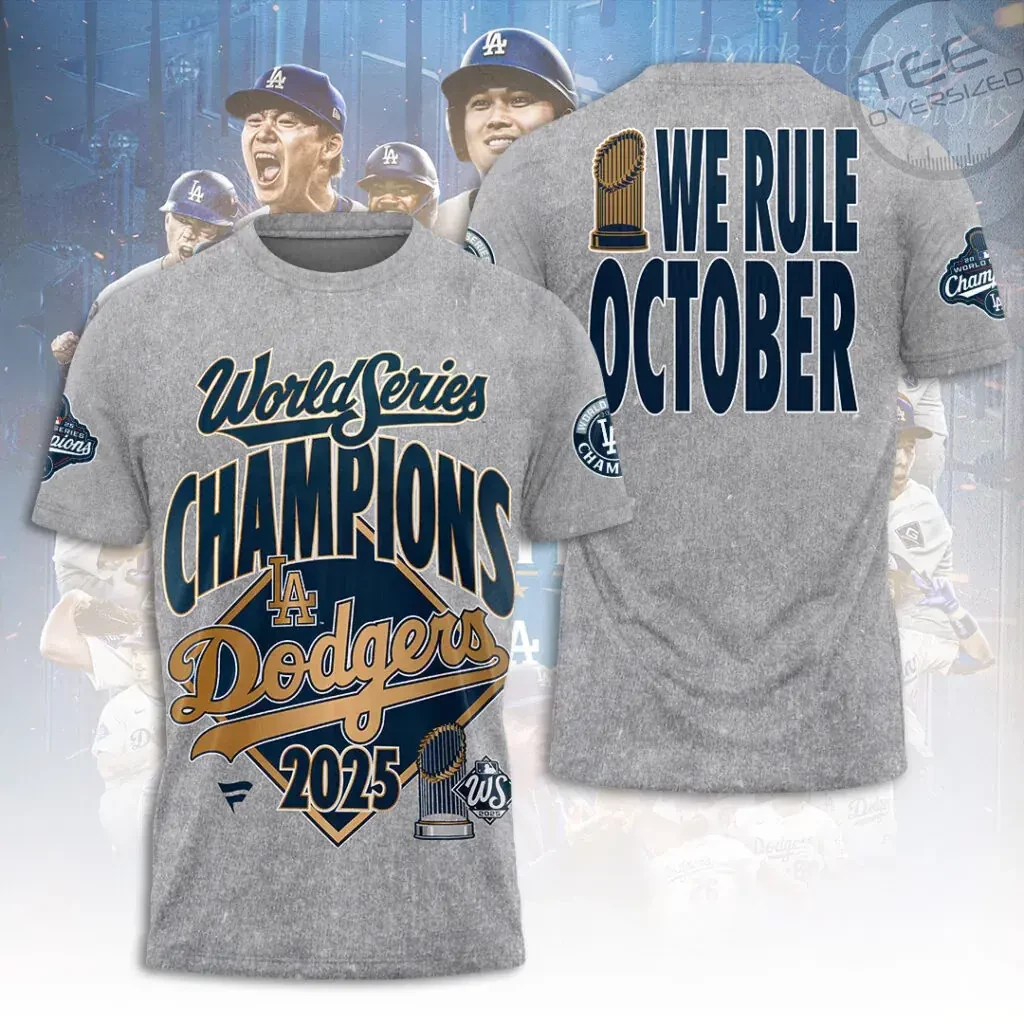 Best sellers Los Angeles Dodgers World Series T shirt 05