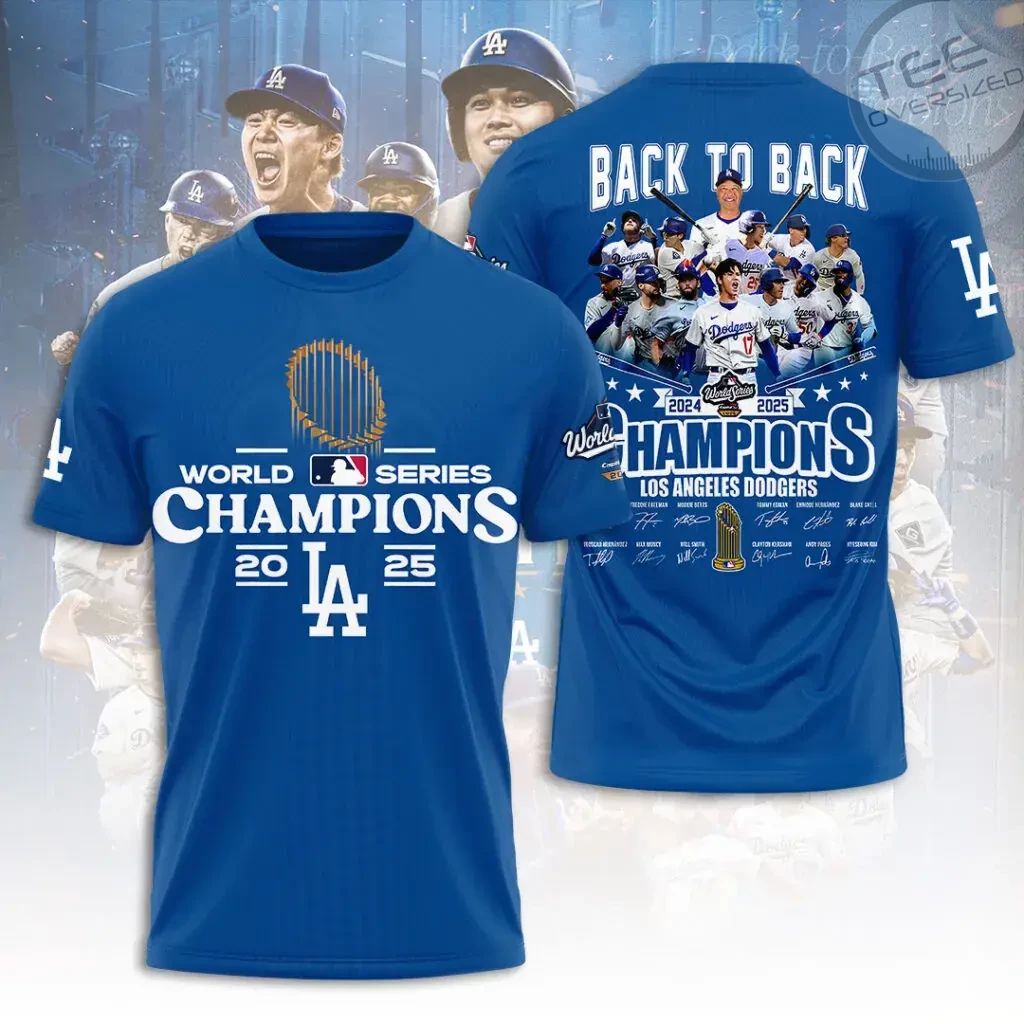 Best sellers Los Angeles Dodgers World Series T shirt 06