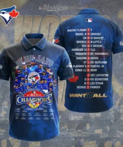 Best sellers Toronto Blue Jays WinCraft polo shirt 06
