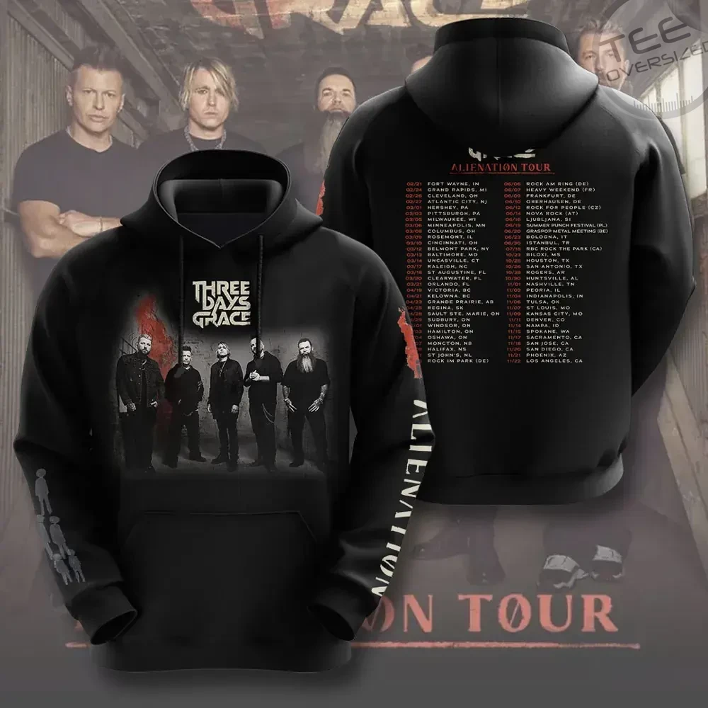 Three Days Grace Hoodie 01