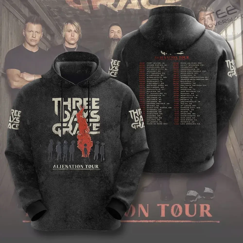 Three Days Grace Hoodie 03