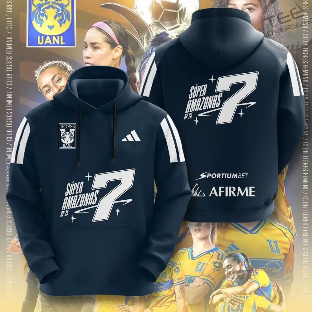 Tigres Femenil Hoodie 01