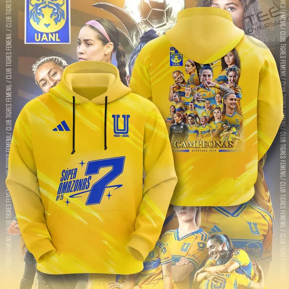 Tigres Femenil Hoodie 02