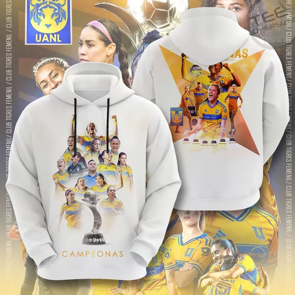 Tigres Femenil Hoodie 03