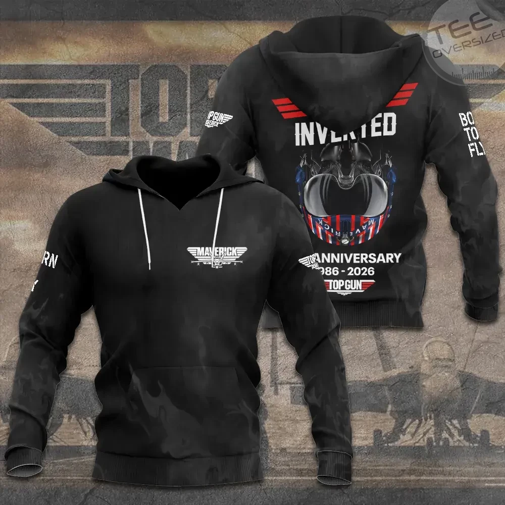 Top Gun 40th Anniversary Hoodies
