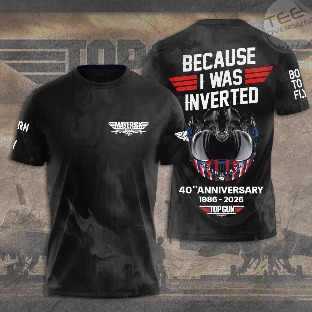 Top Gun 40th Anniversary T Shirts