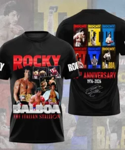 Rocky 50th Anniversary T Shirts