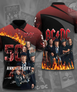 ACDC Vintage polo shirt