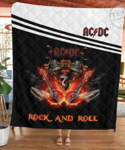 ACDC quilt blanket 1 1