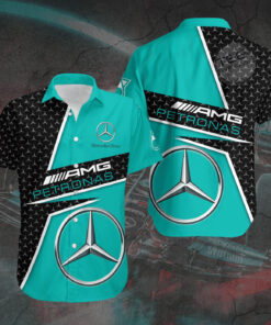 AMG Petronas Mercedes 3D short sleeve dress