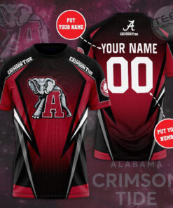 Alabama Crimson Tide 3D T shirt 04