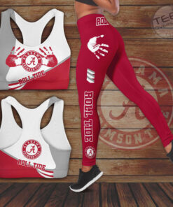 Alabama Crimson Tide Leggings Bra Sports