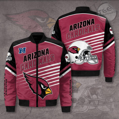 Arizona Cardinals 3D Bomber Jacket 01