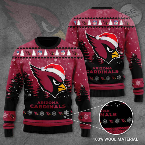Arizona Cardinals 3D Ugly Sweater