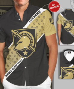 Army Black Knights 3D Short Sleeve Dress Shirt 03
