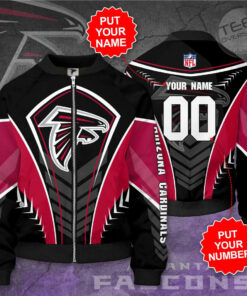 Atlanta Falcons 3D Bomber Jacket 03