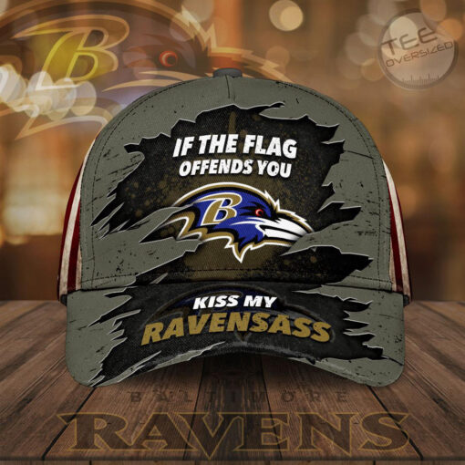 Baltimore Ravens Cap Custom Hat 01