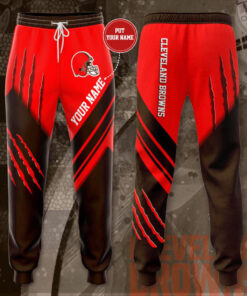 Best selling Cleveland Browns 3D Sweatpant 05