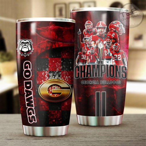 Best selling Georgia Bulldogs Tumbler Cup 01
