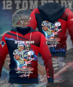 Best selling Tom Brady 3D hoodie 02