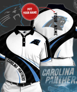 Carolina Panthers 3D Polo 02
