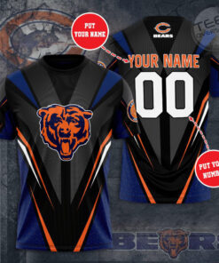 Chicago Bears 3D T shirt 05