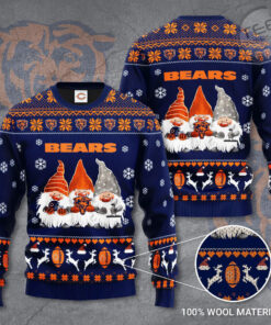 Chicago Bears 3D sweater 02
