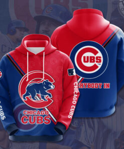 Chicago Cubs 3D Hoodie 04