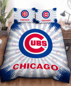 Chicago Cubs bedding set – duvet cover pillow shams 02