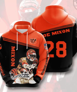 Cincinnati Bengals 3D hoodie 010