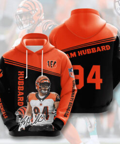 Cincinnati Bengals 3D hoodie 011