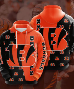 Cincinnati Bengals 3D hoodie 012