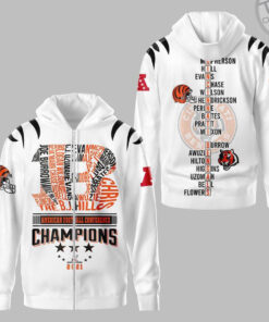 Cincinnati Bengals S2 Zip up Hoodie