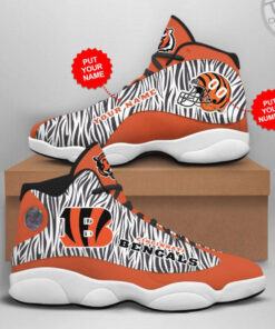 Cincinnati Bengals Shoes Design 06