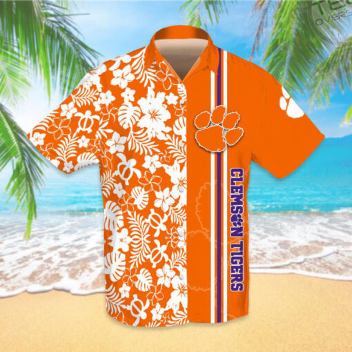 Clemson Tigers 3D Hawaiian Shirt