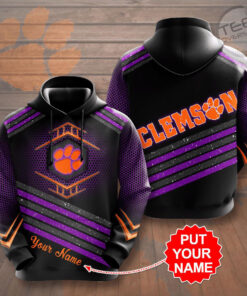Clemson Tigers 3D Hoodie 04