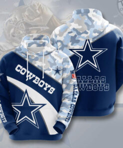 Dallas Cowboys 3D hoodie 013