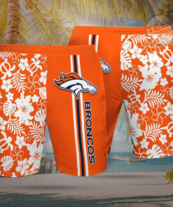 Denver Broncos 3D Hawaiian Shirt Hawaiian Shorts 02