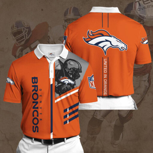 Denver Broncos 3D Polo 01