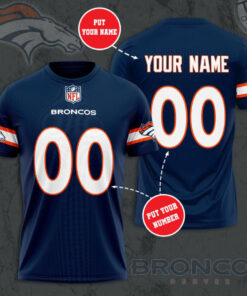 Denver Broncos 3D T shirt 04