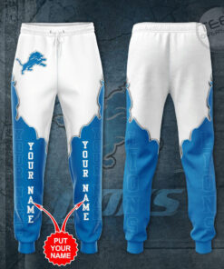 Detroit Lions 3D Sweatpant 02