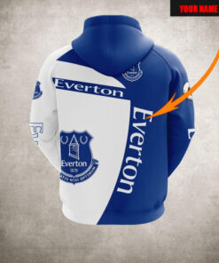Everton FC 3D hoodie back