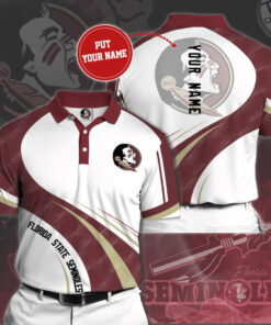 Florida State Seminoles 3D Polo 02