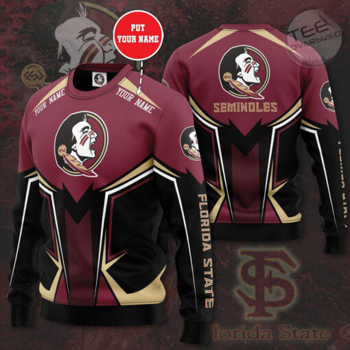 Florida State Seminoles 3D Sweatshirt 01