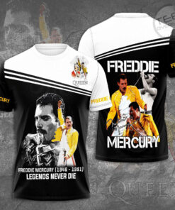 Freddie Mercury 3D T shirt 02