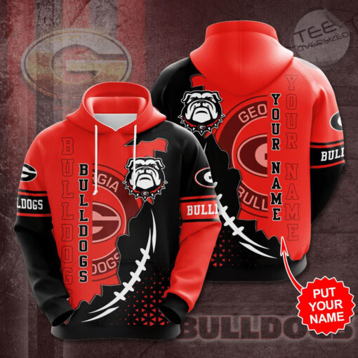 Georgia Bulldogs 3D Hoodie 01