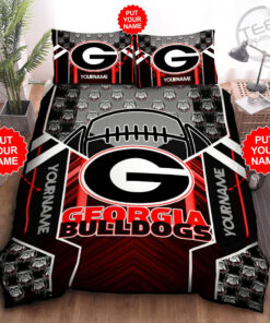 Georgia Bulldogs bedding set – duvet cover pillow shams 03