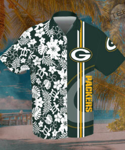 Green Bay Packers 3D Hawaiian Shirt Hawaiian Shorts 03