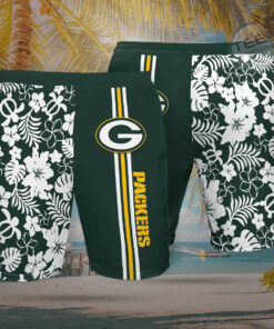 Green Bay Packers 3D Hawaiian Shirt Hawaiian Shorts 04